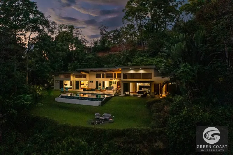 Luxury Escaleras Villa: Ocean Views & Modern Tropical Design — view 11, Dominical, Costa Rica