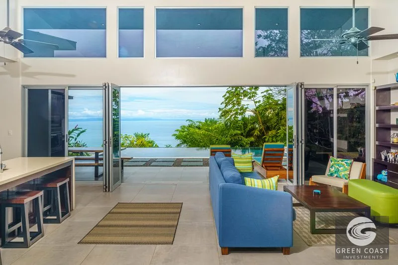 Luxury Escaleras Villa: Ocean Views & Modern Tropical Design — view 12, Dominical, Costa Rica