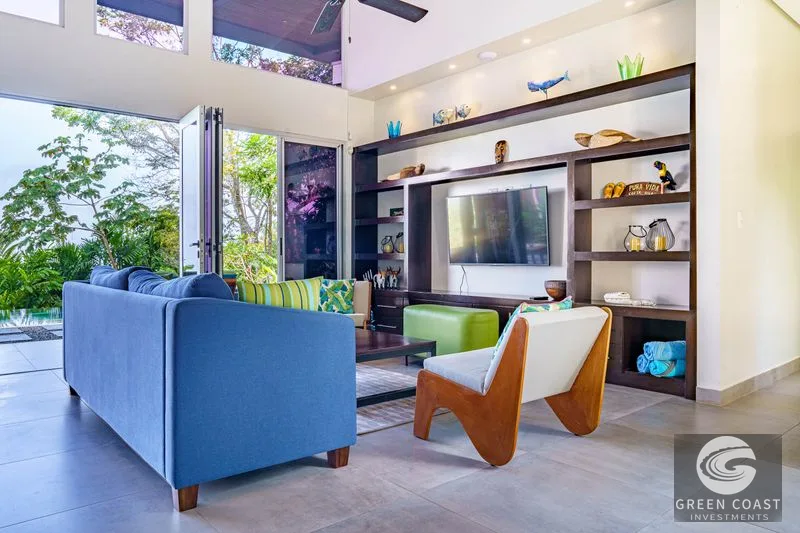 Luxury Escaleras Villa: Ocean Views & Modern Tropical Design — view 15, Dominical, Costa Rica
