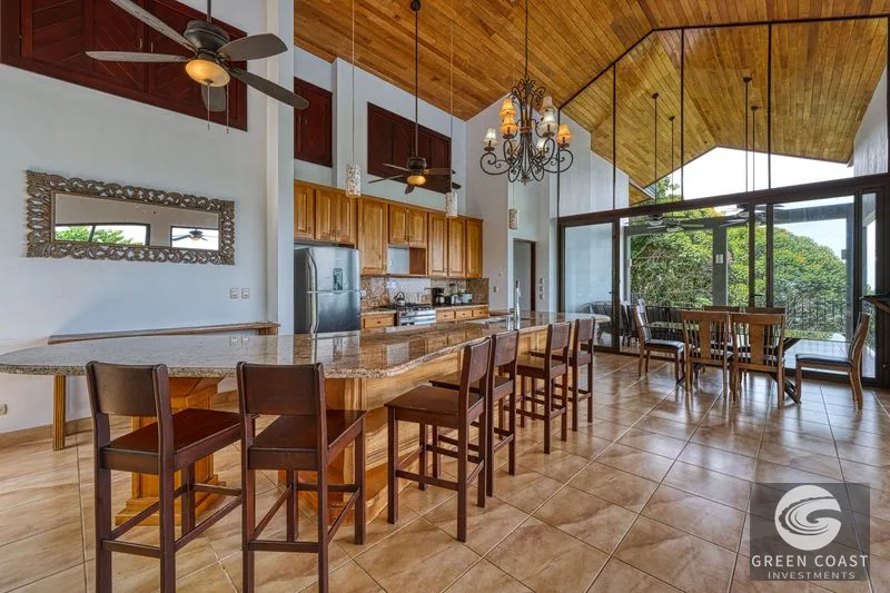 Dominical Ocean-View Estate with Infinity Pool, Guest Apartment & Waterfall Trail — view 3, Dominical, Costa Rica