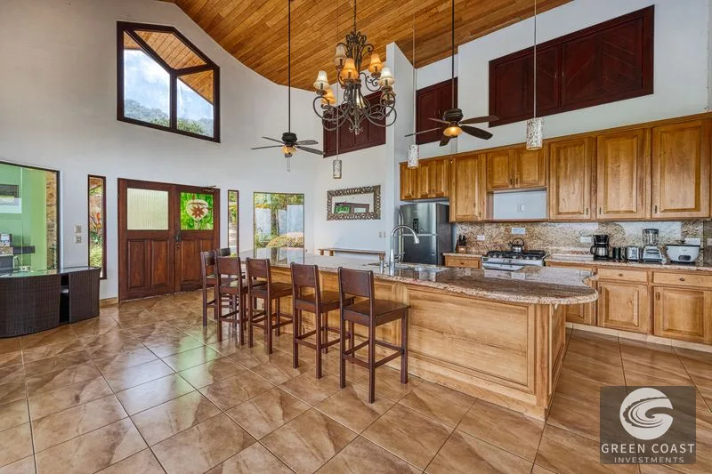 Dominical Ocean-View Estate with Infinity Pool, Guest Apartment & Waterfall Trail — view 4, Dominical, Costa Rica