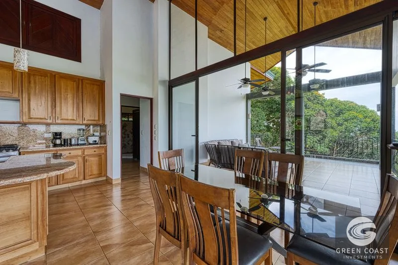 Dominical Ocean-View Estate with Infinity Pool, Guest Apartment & Waterfall Trail — view 6, Dominical, Costa Rica