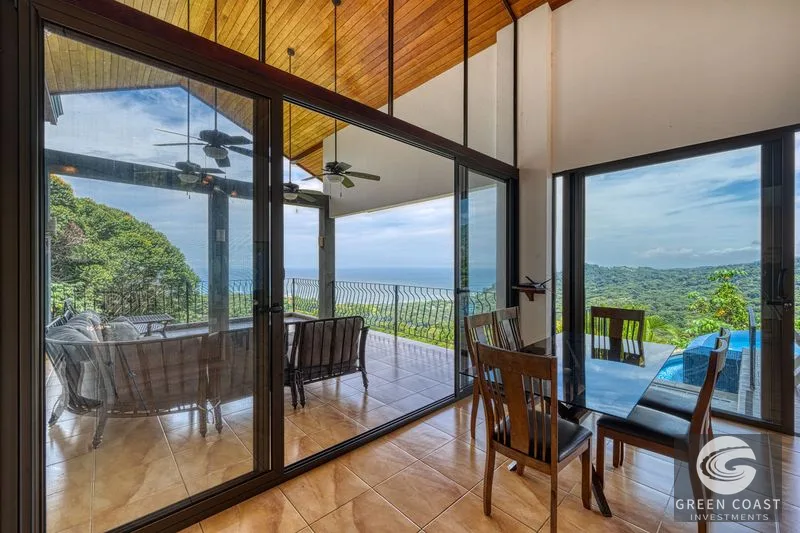 Dominical Ocean-View Estate with Infinity Pool, Guest Apartment & Waterfall Trail — view 7, Dominical, Costa Rica