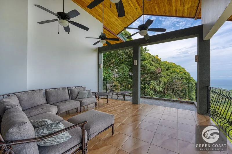 Dominical Ocean-View Estate with Infinity Pool, Guest Apartment & Waterfall Trail — view 8, Dominical, Costa Rica