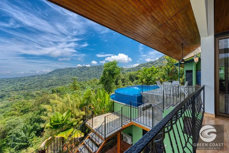 Dominical Ocean-View Estate with Infinity Pool, Guest Apartment & Waterfall Trail — view 12, Dominical, Costa Rica