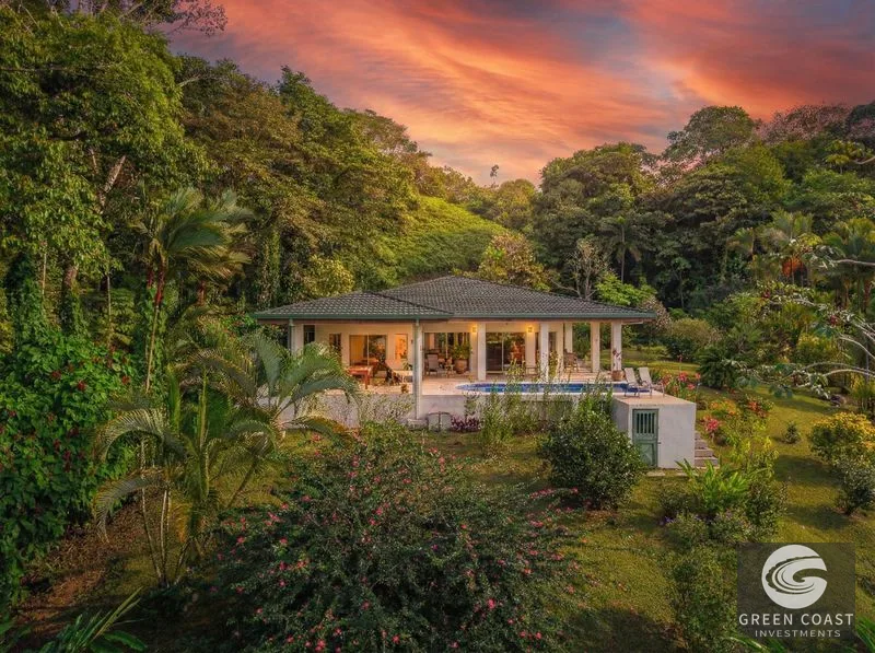 Luxury Escaleras Estate with Panoramic Whale's Tail Views in Costa Verde — view 1, Dominical, Costa Rica