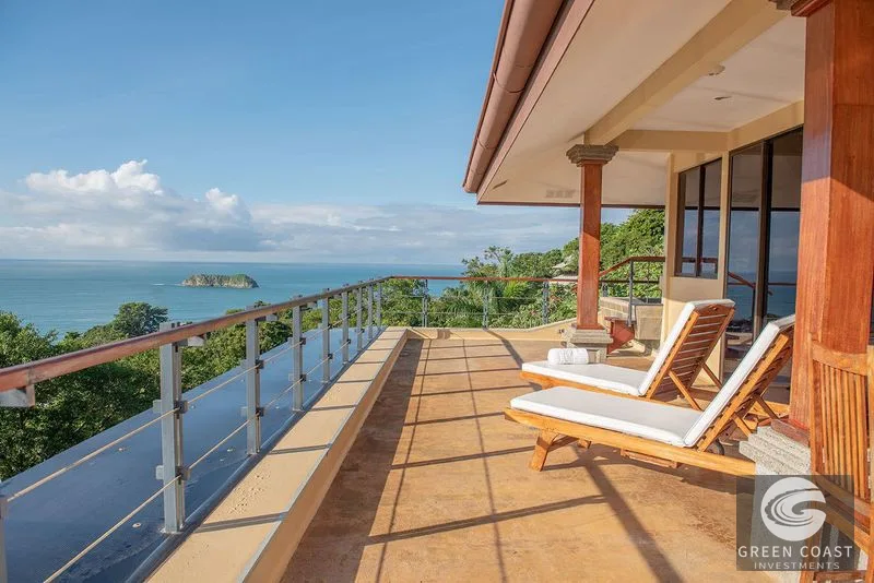 Manuel Antonio 10-BR Oceanfront Luxury Estate with Balinese Design & Panoramic Views — view 1, Manuel Antonio, Quepos, Costa Rica