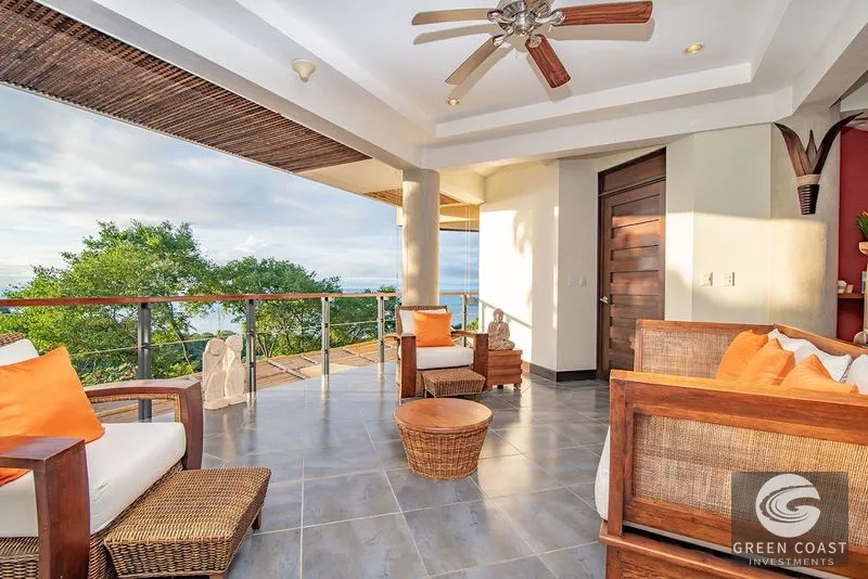 Manuel Antonio 10-BR Oceanfront Luxury Estate with Balinese Design & Panoramic Views — view 8, Manuel Antonio, Quepos, Costa Rica