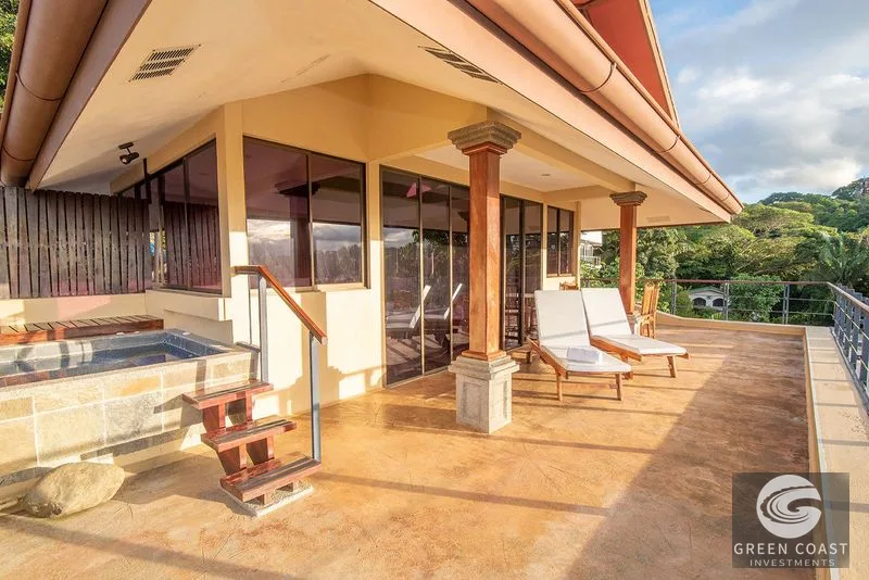 Manuel Antonio 10-BR Oceanfront Luxury Estate with Balinese Design & Panoramic Views — view 9, Manuel Antonio, Quepos, Costa Rica
