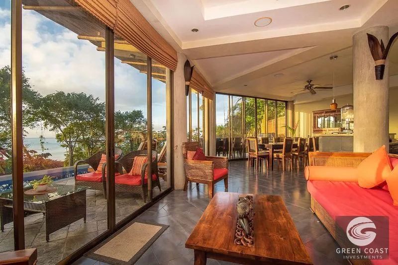 Manuel Antonio 10-BR Oceanfront Luxury Estate with Balinese Design & Panoramic Views — view 14, Manuel Antonio, Quepos, Costa Rica