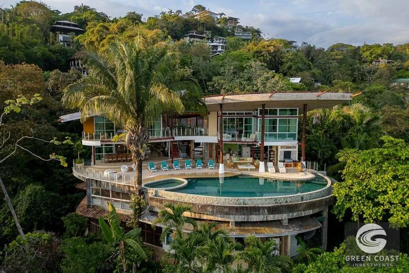 10-BR Manuel Antonio Luxury Estate: Panoramic Ocean Views & High-Yield Investment — view 1, Manuel Antonio, Quepos, Costa Rica