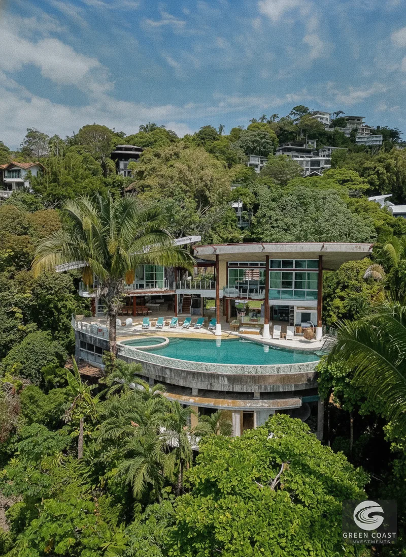 10-BR Manuel Antonio Luxury Estate: Panoramic Ocean Views & High-Yield Investment — view 4, Manuel Antonio, Quepos, Costa Rica