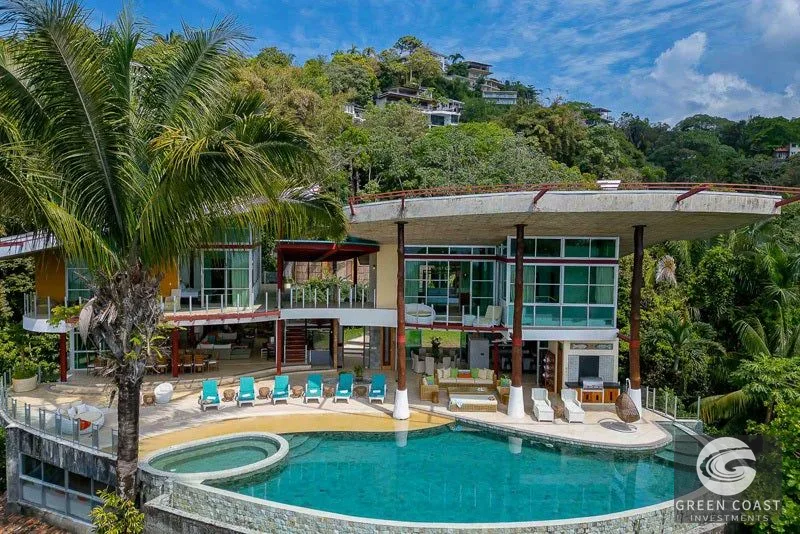 10-BR Manuel Antonio Luxury Estate: Panoramic Ocean Views & High-Yield Investment — view 6, Manuel Antonio, Quepos, Costa Rica