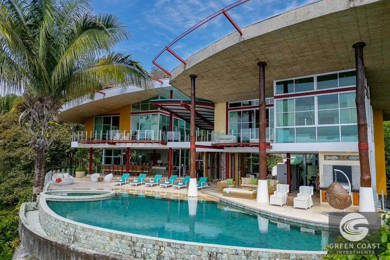 10-BR Manuel Antonio Luxury Estate: Panoramic Ocean Views & High-Yield Investment — view 8, Manuel Antonio, Quepos, Costa Rica