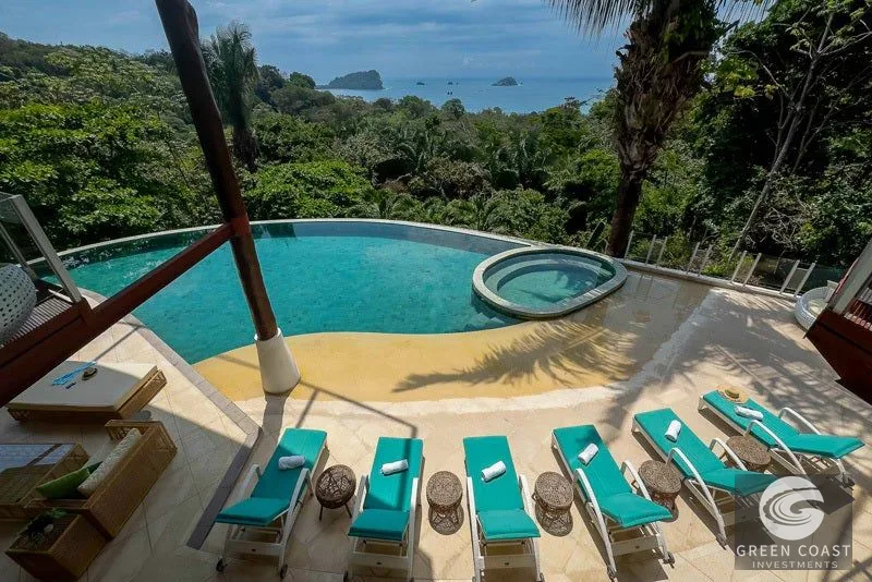 10-BR Manuel Antonio Luxury Estate: Panoramic Ocean Views & High-Yield Investment — view 49, Manuel Antonio, Quepos, Costa Rica