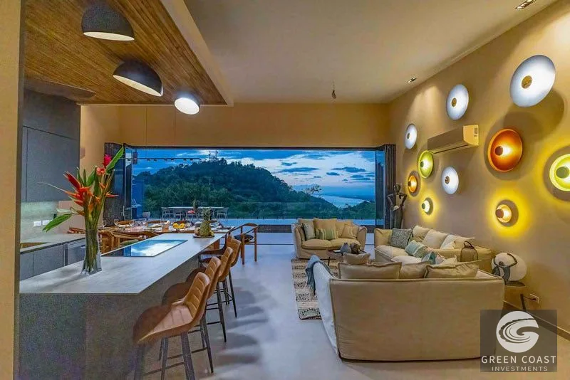 Modern 5-BR Ocean View Luxury Villa with Lap Pool & Gym in El Salto — view 2, El Salto, Quepos, Costa Rica