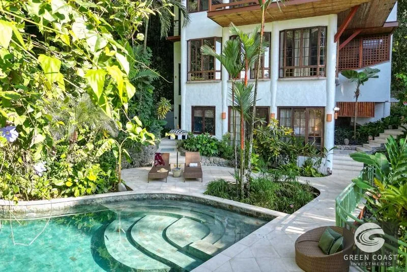 Manuel Antonio Luxury Balinese Villa: 6-Bed High-Yield Ocean View Estate — view 1, Manuel Antonio, Costa Rica