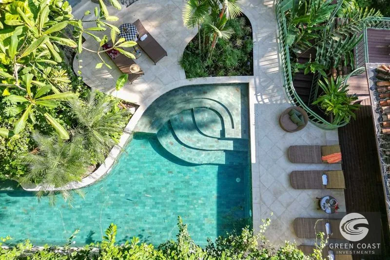 Manuel Antonio Luxury Balinese Villa: 6-Bed High-Yield Ocean View Estate — view 2, Manuel Antonio, Costa Rica