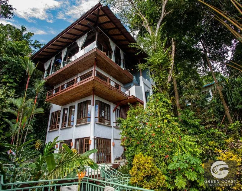 Manuel Antonio Luxury Balinese Villa: 6-Bed High-Yield Ocean View Estate — view 4, Manuel Antonio, Costa Rica