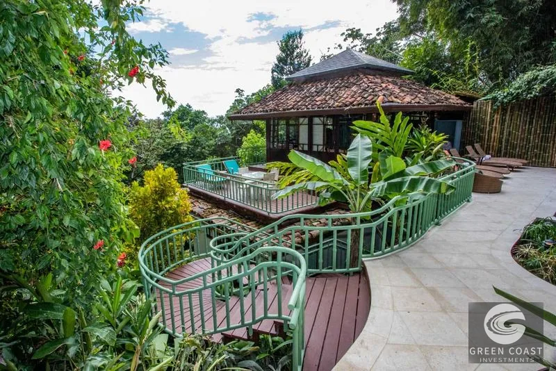 Manuel Antonio Luxury Balinese Villa: 6-Bed High-Yield Ocean View Estate — view 7, Manuel Antonio, Costa Rica