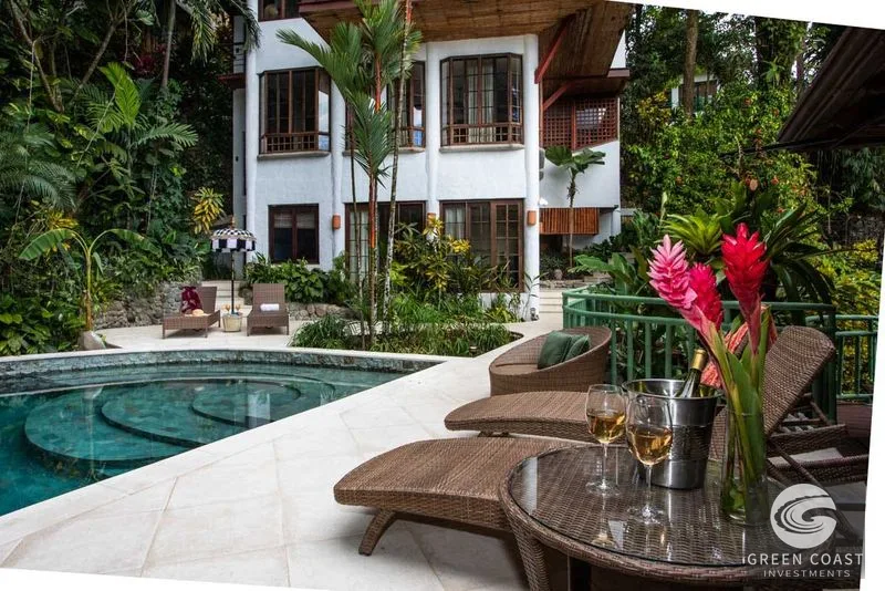 Manuel Antonio Luxury Balinese Villa: 6-Bed High-Yield Ocean View Estate — view 8, Manuel Antonio, Costa Rica