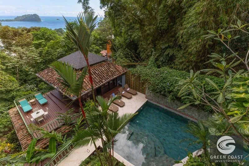Manuel Antonio Luxury Balinese Villa: 6-Bed High-Yield Ocean View Estate — view 30, Manuel Antonio, Costa Rica