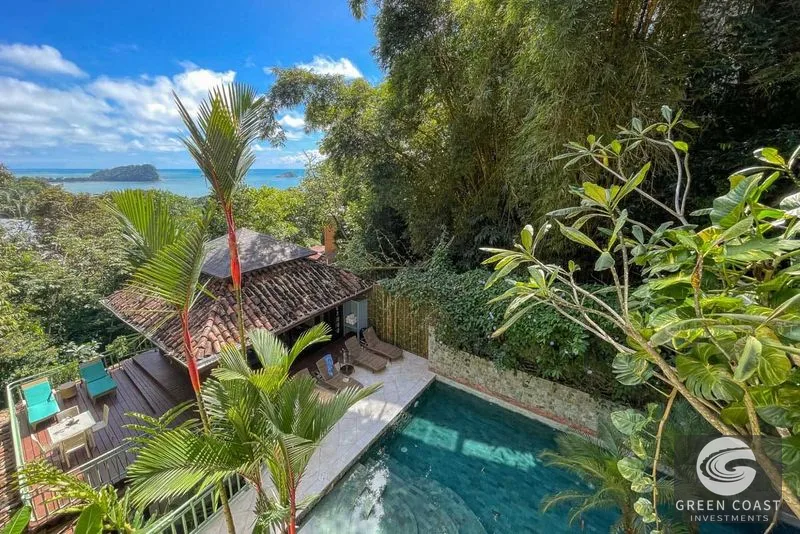 Manuel Antonio Luxury Balinese Villa: 6-Bed High-Yield Ocean View Estate — view 34, Manuel Antonio, Costa Rica