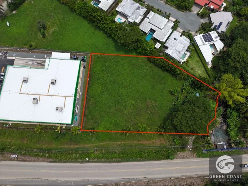 Prime Highway Corner Commercial Lot Near National Park in Uvita — view 2, Uvita, Uvita, Costa Rica