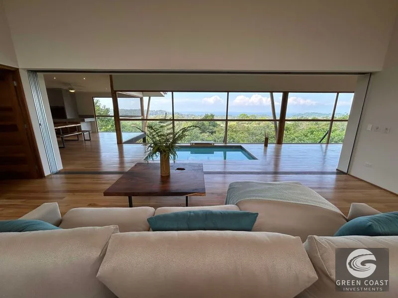 Modern Luxury Ocean-View Villa with Teak Floors in Ojochal — view 5, Ojochal, Costa Rica
