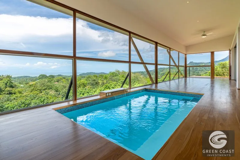 Modern Luxury Ocean-View Villa with Teak Floors in Ojochal — view 7, Ojochal, Costa Rica