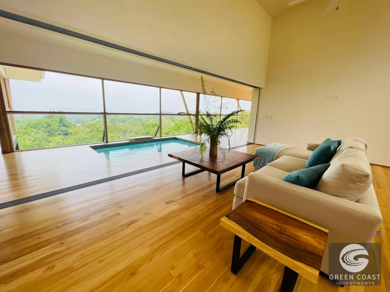 Modern Luxury Ocean-View Villa with Teak Floors in Ojochal — view 49, Ojochal, Costa Rica