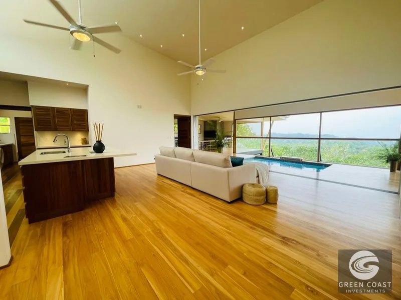 Modern Luxury Ocean-View Villa with Teak Floors in Ojochal — view 60, Ojochal, Costa Rica