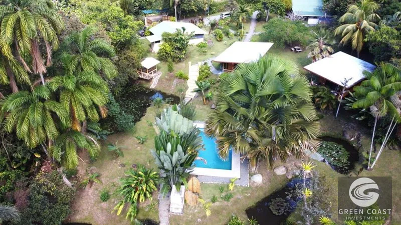 Ojochal Tropical Oasis: Income-Generating Lodge with Pools, River Border & Lush Gardens — view 1, Ojochal, Ojochal, Costa Rica
