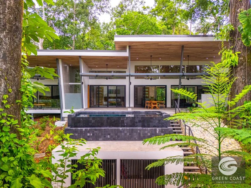 Uvita Luxury Jungle Estate: 3-Bed Ocean View Sanctuary with Balinese Pool — view 1, Uvita, Osa, Costa Rica