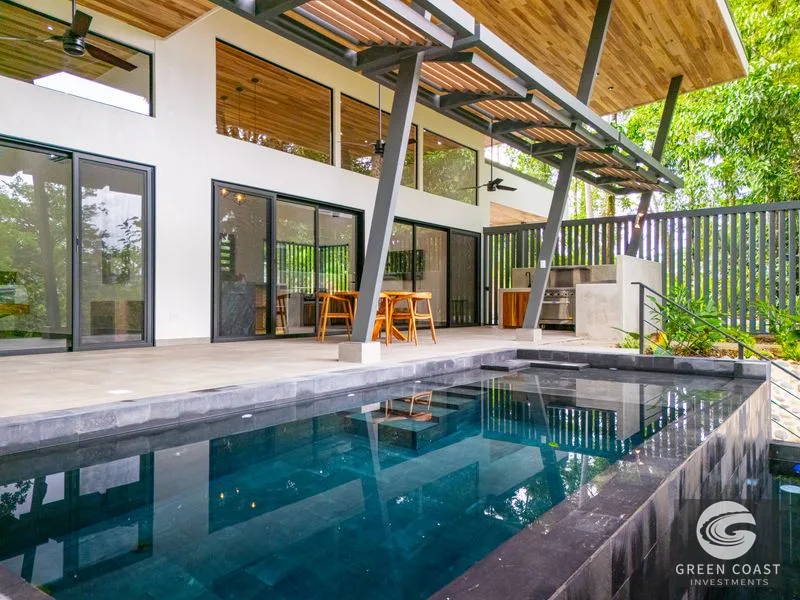 Uvita Luxury Jungle Estate: 3-Bed Ocean View Sanctuary with Balinese Pool — view 8, Uvita, Osa, Costa Rica