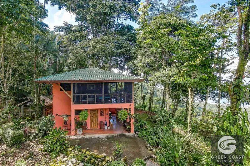 23-Acre Ocean View Estate in Exclusive Eco-Community with Pool & Guest House — view 4, Dominical, Costa Rica