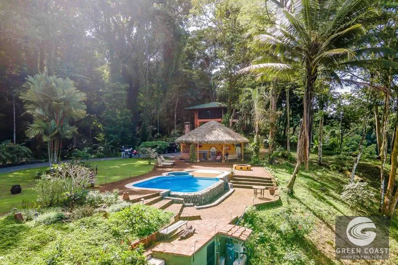 23-Acre Ocean View Estate in Exclusive Eco-Community with Pool & Guest House — view 6, Dominical, Costa Rica