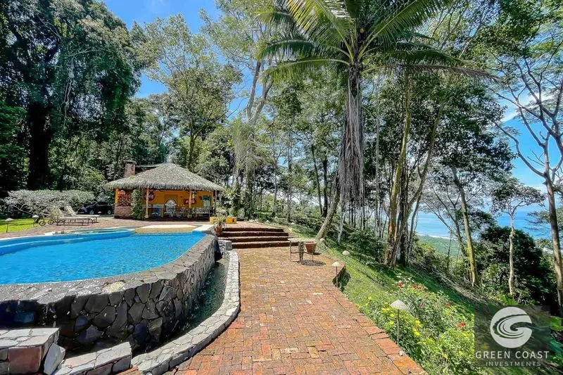 23-Acre Ocean View Estate in Exclusive Eco-Community with Pool & Guest House — view 20, Dominical, Costa Rica