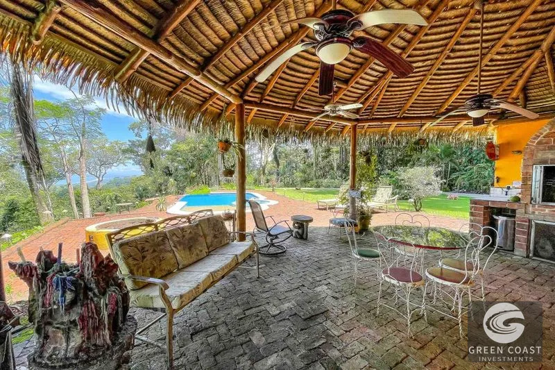 23-Acre Ocean View Estate in Exclusive Eco-Community with Pool & Guest House — view 21, Dominical, Costa Rica