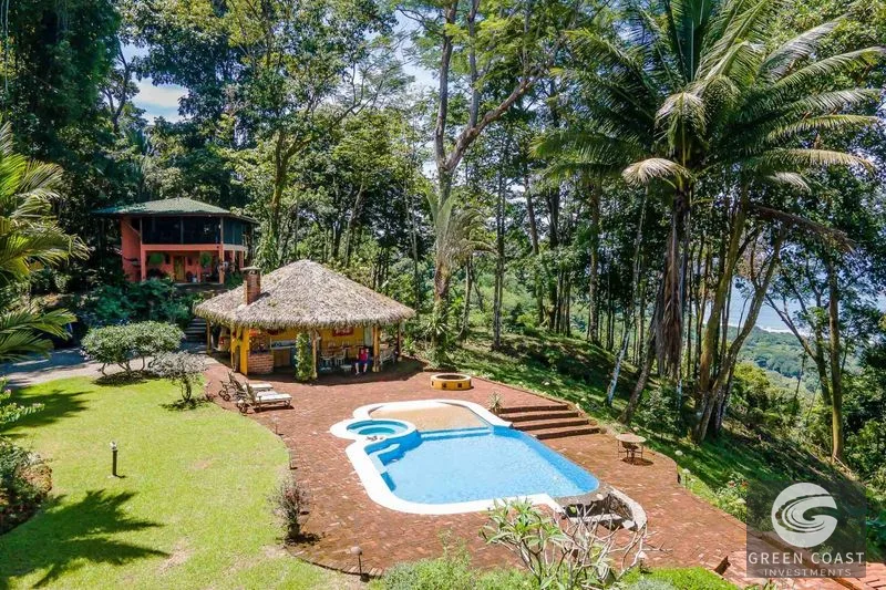 23-Acre Ocean View Estate in Exclusive Eco-Community with Pool & Guest House — view 33, Dominical, Costa Rica