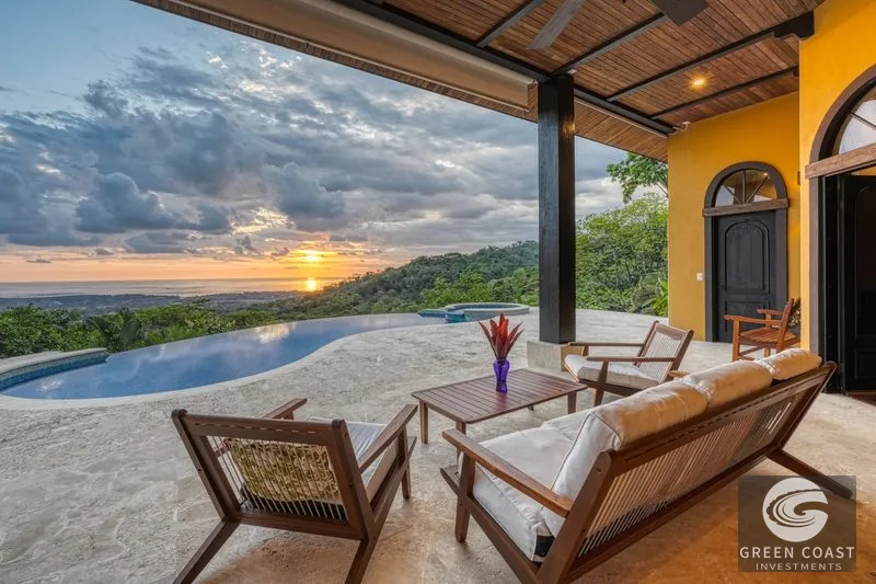6-Bed Uvita Ocean View Estate: Private Spanish Colonial Luxury with Pool & Guest House — view 11, Uvita, Uvita, Costa Rica