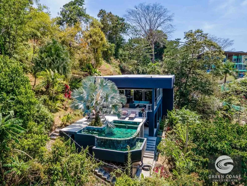 Luxury Ocean-View Manuel Antonio Villa with Infinity Pool & Extra Building Lot — view 1, Manuel Antonio, Quepos, Costa Rica