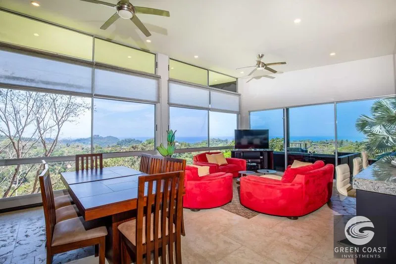 Luxury Ocean-View Manuel Antonio Villa with Infinity Pool & Extra Building Lot — view 9, Manuel Antonio, Quepos, Costa Rica