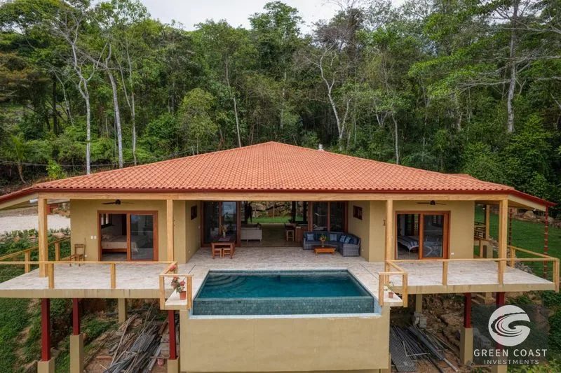 Modern 4-BR Ocean-View Villa with Saltwater Pool in Exclusive Escalares — view 1, Dominical, Dominical, Costa Rica