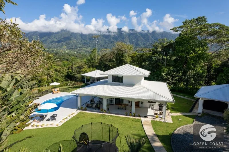 Luxury Modern Estate with Mountain Views, Guest Container Home & Expansion Pad in Ojochal — view 2, Ojochal, Costa Rica