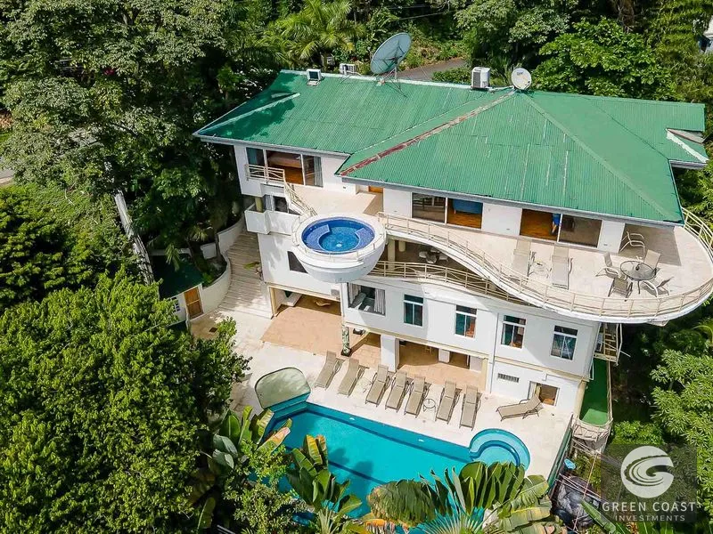 Luxury 7-Bed Ocean View Estate Walkable to Manuel Antonio Beach — view 1, Manuel Antonio, Quepos, Costa Rica