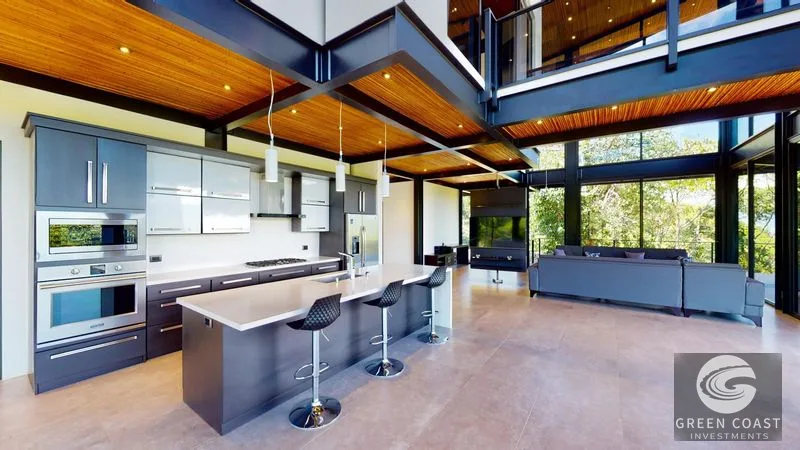 Ultra-Modern 3BR Escaleras Estate with Terraced Ocean Views & Luxury Pool Deck — view 6, Dominical, Dominical, Costa Rica