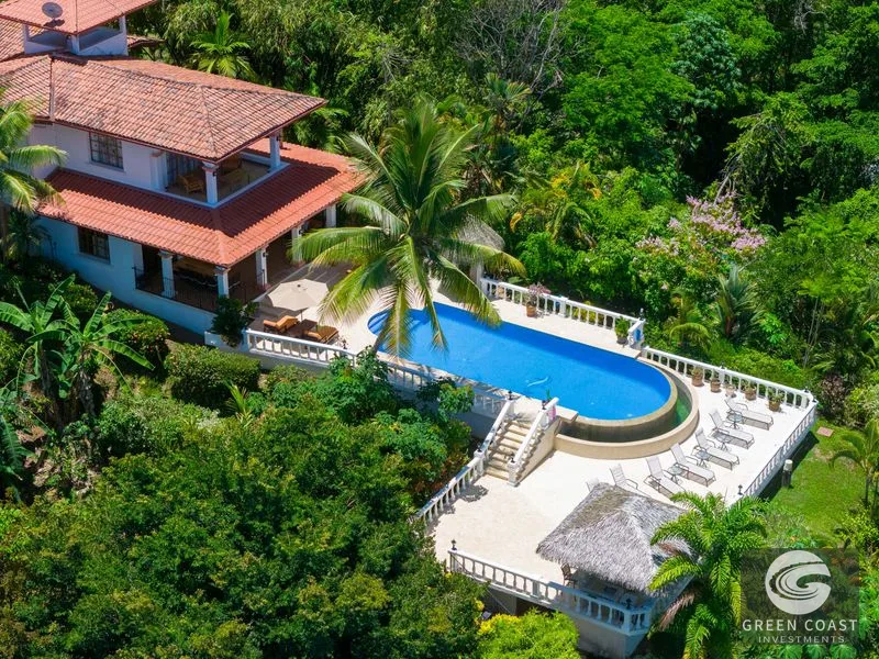 9-Bed Luxury Boutique Hotel & Villa with Ocean Views and Development Land in Bahía Ballena — view 1, Bahía Ballena, Osa, Costa Rica