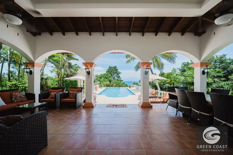 9-Bed Luxury Boutique Hotel & Villa with Ocean Views and Development Land in Bahía Ballena — view 8, Bahía Ballena, Osa, Costa Rica