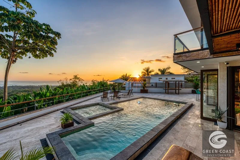 Uvita Luxury Villa with Panoramic Whale's Tail Ocean Views — view 4, Dominical, Costa Rica